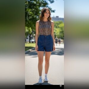 Sonoma Cargo Women's Shorts(Size 16 Navy Color) (EUC)